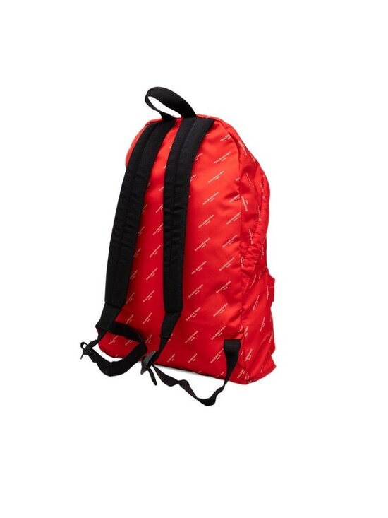 Balenciaga Explorer Logo Backpack Red Nylon main image 6